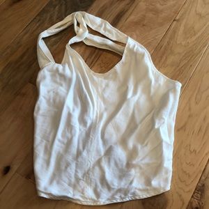 Wilfred linen cross back tank